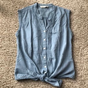 Denim Top (size xs)
